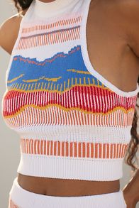 Slide View: 3: By Anthropologie High-Neck Knit Tank