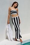 Thumbnail View 4: The Mandy Striped Slim Midi Skirt by Celandine