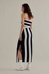 Thumbnail View 6: The Mandy Striped Slim Midi Skirt by Celandine