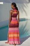 Thumbnail View 2: Robe de plage crochet à col halter By Anthropologie