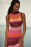 Thumbnail View 3: Robe de plage crochet à col halter By Anthropologie