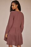 Thumbnail View 2: The Kallie Flowy Tunic Dress: Long-Sleeve Edition