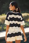 Thumbnail View 3: By Anthropologie Knit Short-Sleeve Top