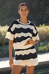 Thumbnail View 4: By Anthropologie Knit Short-Sleeve Top