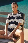 Thumbnail View 1: By Anthropologie Knit Short-Sleeve Top