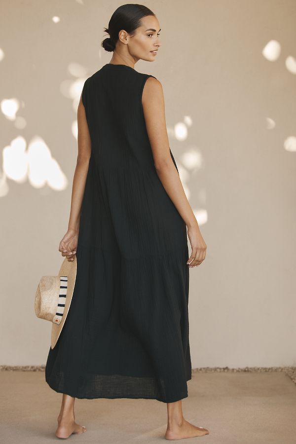 Slide View: 2: The Kallie Flowy Maxi Dress