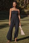 Thumbnail View 1: Celandine Strapless Gauze Jumpsuit