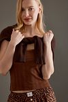 Thumbnail View 4: By Anthropologie Pointelle Lace Vest