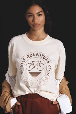 T-shirt graphique à manches courtes Back When Bicycle