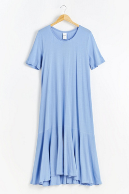 cotton jersey maxi dress