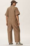 Thumbnail View 6: Daily Practice Short-Sleeve Utility Jumpsuit