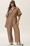 Thumbnail View 5: Daily Practice Short-Sleeve Utility Jumpsuit