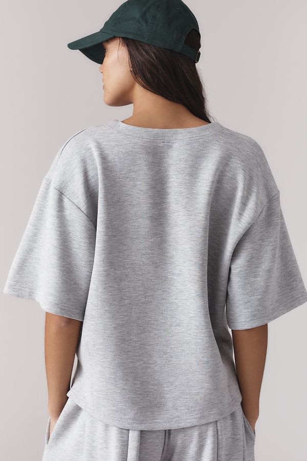 Slide View: 2: Daily Practice Short-Sleeve V-Neck Tee