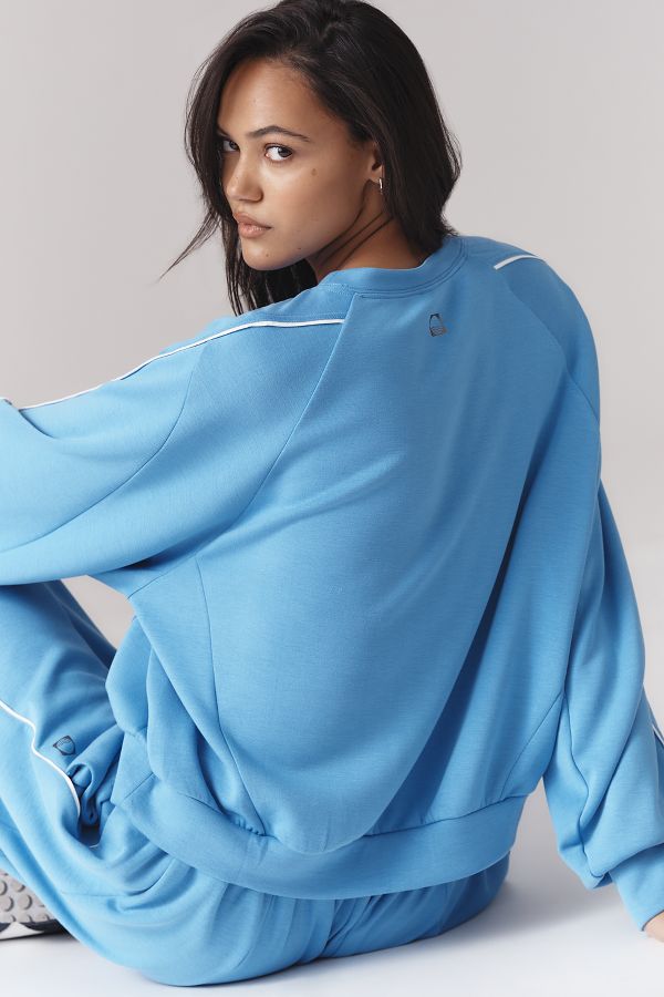 Slide View: 2: Daily Practice Oversized Pullover Sweatshirt