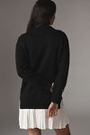 Thumbnail View 2: English Factory Long-Sleeve Polo Pleated Twofer Mini Dress