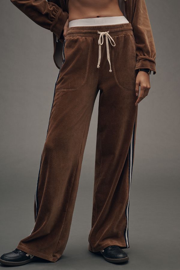 Slide View: 2: Sundry Wide-Leg Track Pants