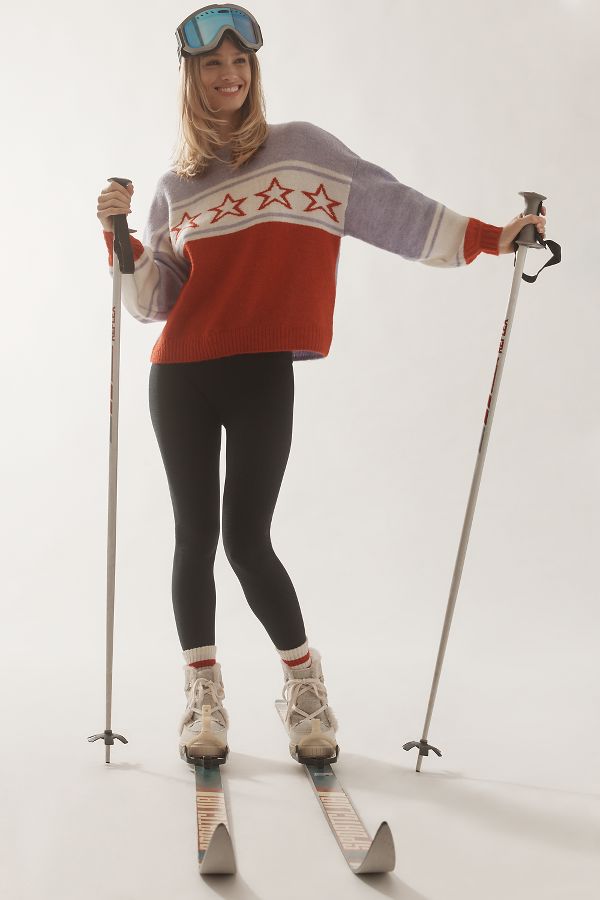 Slide View: 4: Sundry Star Pullover Sweater