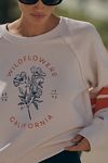 Thumbnail View 2: Sundry Wildflowers Graphic Raglan Sweatshirt