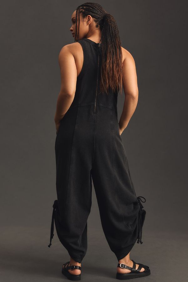 Slide View: 7: Daily Practice by Anthropologie Horizon Wide-Leg Jumpsuit