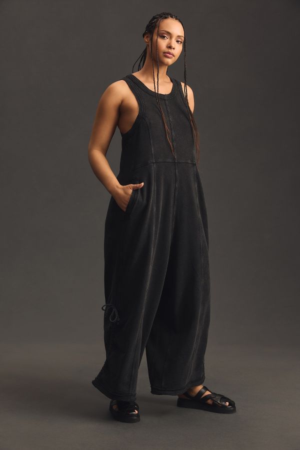 Slide View: 5: Daily Practice by Anthropologie Horizon Wide-Leg Jumpsuit