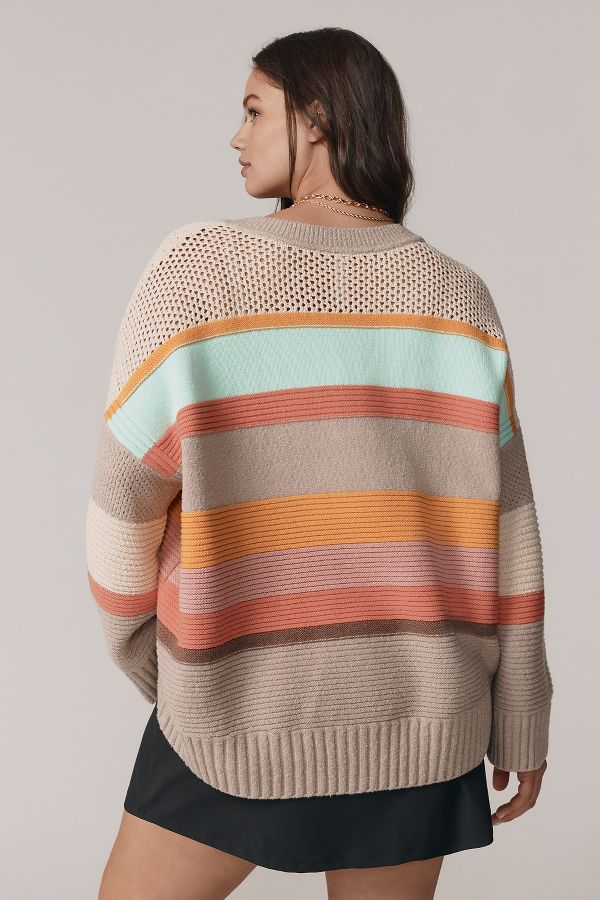 Slide View: 7: Daily Practice Beach Daze Chunky Oversized Sweater