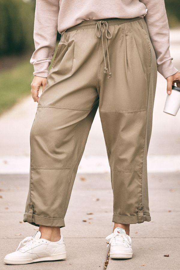 Slide View: 5: Daily Practice by Anthropologie Remix Pull-On Pants