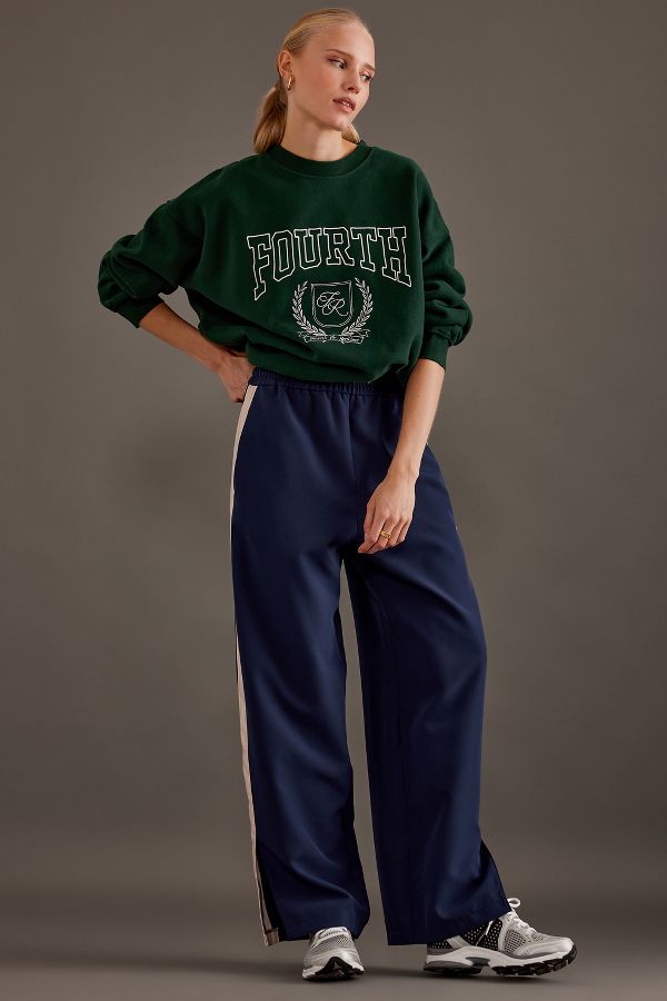 Slide View: 4: Sweat-shirt universitaire Forrest 4th & Reckless