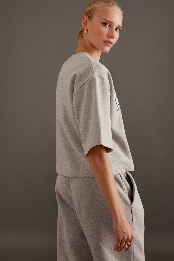 Slide View: 2: 4th & Reckless Xenia Oversized Sweat Top