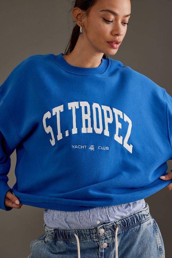 Slide View: 6: Sweat-shirt St. Tropez 4th & Reckless