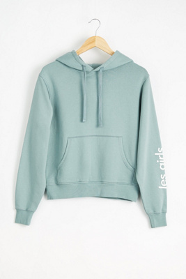 girls teal hoodie