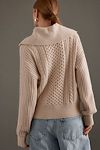 Thumbnail View 2: Varley Cable Knit Half-Zip Jumper