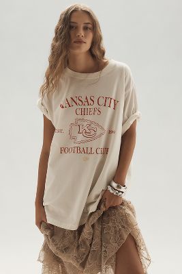 The Wild Collective x Anthropologie Game Day Oversized Graphic Tee