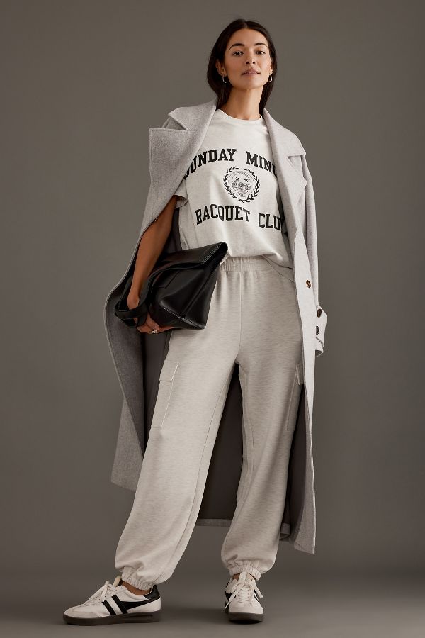 Slide View: 5: Sunday Minute Oversized T-Shirt