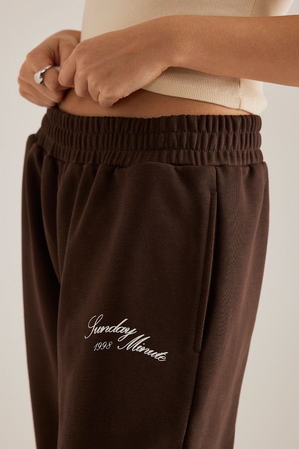 Slide View: 3: Sunday Minute Logo Joggers