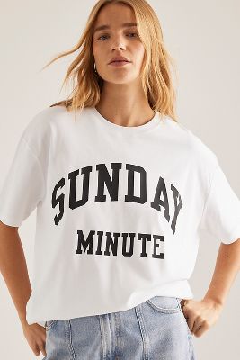 Sunday Minute Oversized T-Shirt