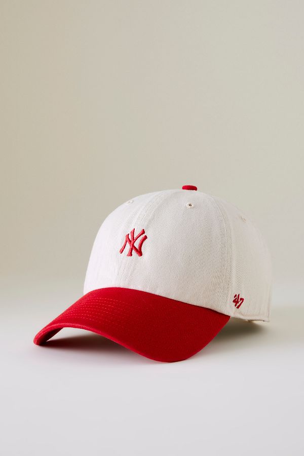 Vista diapositiva: 1: Cappellino da Baseball Mini Yankees Base Runner '47