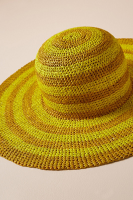 yellow floppy hat