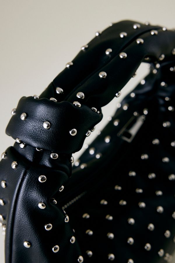 Vista de diapositivas: 2: Melie Bianco Larissa Studded Faux-Leather Shoulder Bag