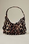 Vista en miniatura 1: 90's Frill Leopard Print Shoulder Bag