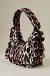 Vista en miniatura 3: 90's Frill Leopard Print Shoulder Bag