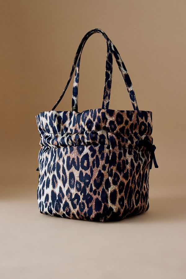 Vista de diapositivas: 2: Bolsa de Mano Leopardo Damson Madder