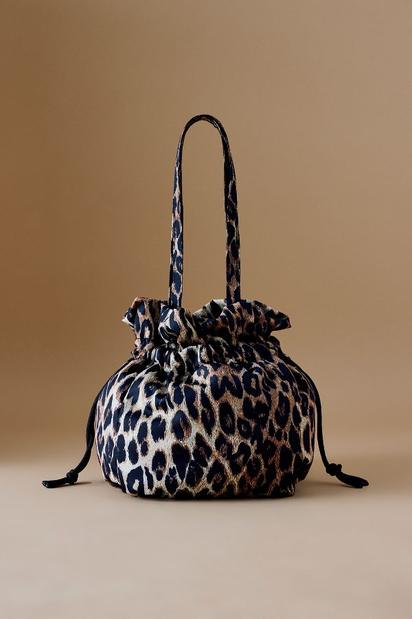 Vista de diapositivas: 1: Bolsa de Mano Leopardo Damson Madder