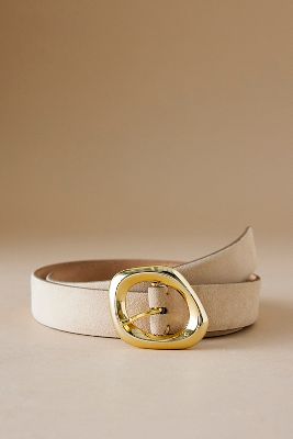 Sculptural Buckle Belt