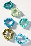 Vista en miniatura 1: Pack of 6 Satin Hair Scrunchies