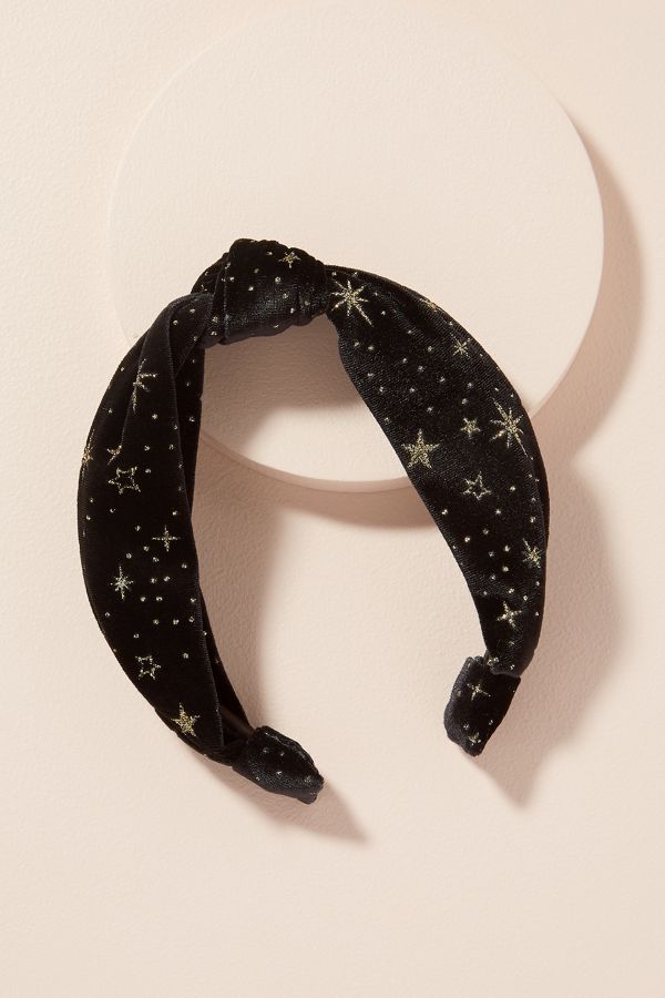 Celestial Velvet Headband Anthropologie UK