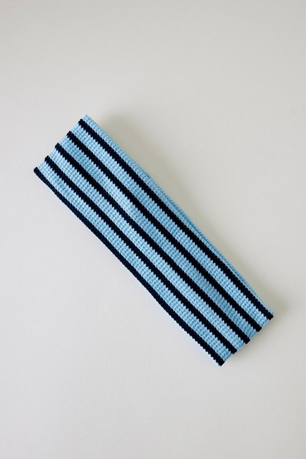 Slide View: 1: Cotton Stripe Headband