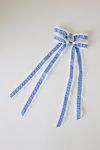 Thumbnail View 1: Lace Gingham Hair Bows, Set of 2