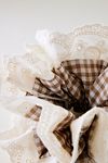 Thumbnail View 2: Broderie Gingham Hair Scrunchie