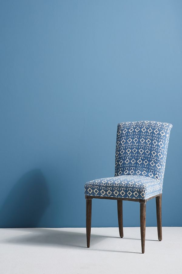 Anthropologie Elza Indigo Dining Chairs | Dining Chairs