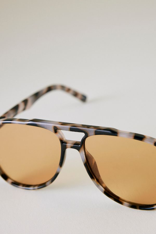 Slide View: 2: Lunettes de soleil aviateur Le Specs Tragic Magic